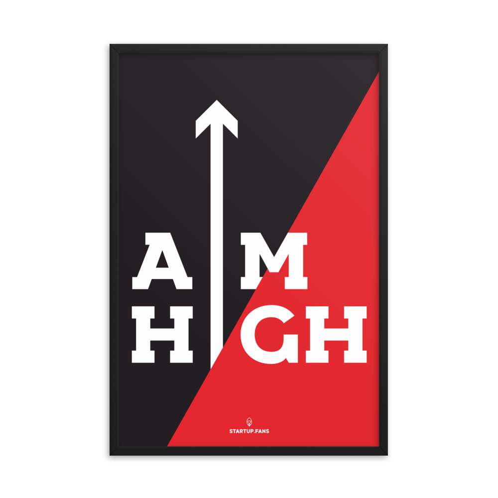 Poster - Aim High